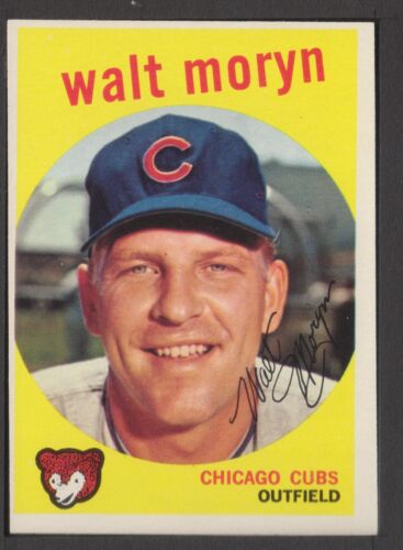 1959 Topps #488 Walt Moryn Chicago Cubs ex-mt