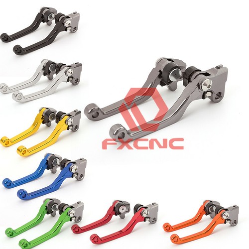 FXCNC Racing CNC Aluminium Korte Verstelbare Remkoppeling Levers set paar fit voor Yamaha YZF R125 2014 2015 2016 Yamaha YZF R125 2014-2016 Black Lever with Red Adjuster