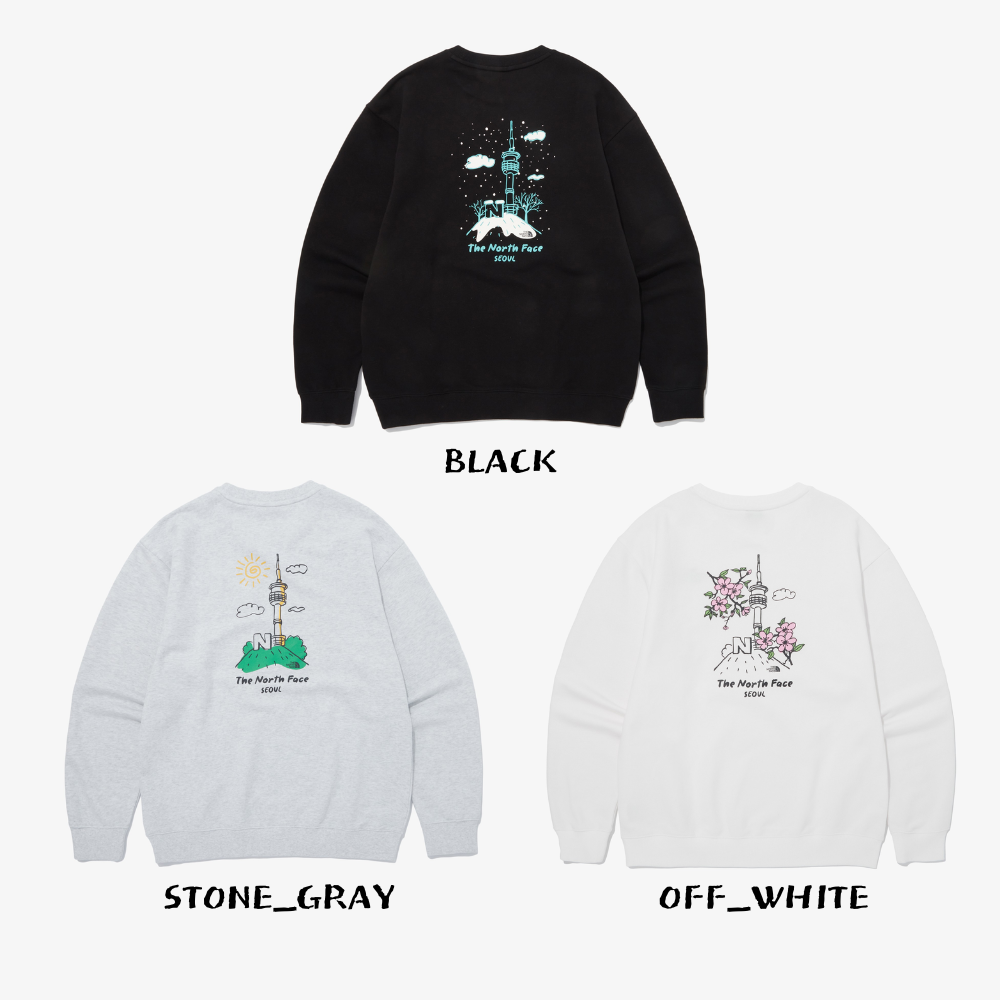 The North Face Korea M'S SEOUL FOUR SEASONS SWEATSHIRTS