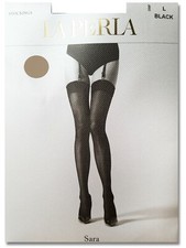 NEW NEU LA PERLA SARA nude beige stockings 20 den S