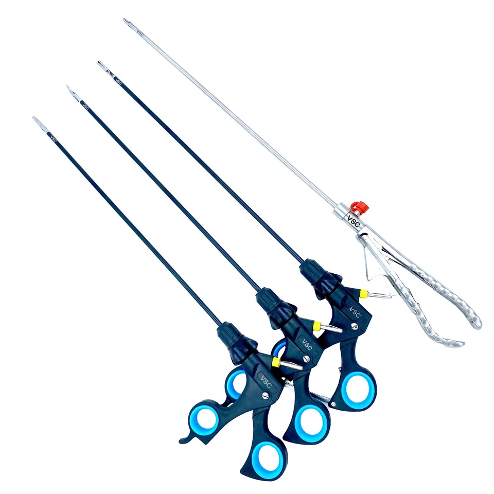 腹腔镜针架碧玉剪刀钳 5 毫米手术器械 4 件 — 第 4/4 张图片