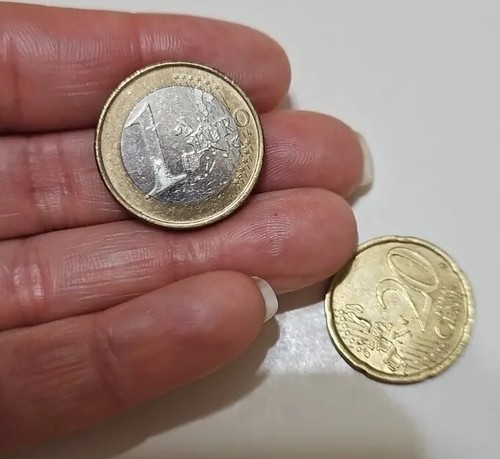 1999 - 2002 Euros - 3 Coins (1 Euro, 50 Cent, 20 Cent) - Picture 7 of 7