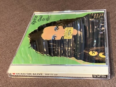 DEAD OR ALIVE Rip It Up JAPAN CD 32.8P-225 PS BOOKLET-water