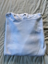 Champion PowerBlend Fleece Pullover Hoodie White XL