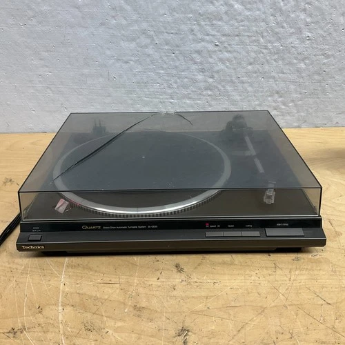 Technics SL-QD33 Quartz Direct Drive Automatic Turntable Tested Working