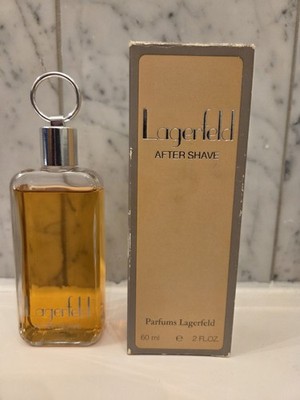  Vintage Lagerfeld Classic Aftershave  ursprünglich 60ml fast voll Metallkappe
