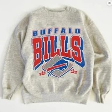Buffalo Bills NFL Football Graphic Ash Crewneck Sweatshirt AN56336