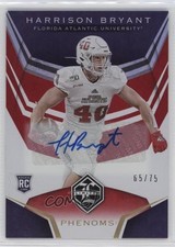 2020 Chronicles Draft Picks Red Signatures 65/75 Harrison Bryant #17 Auto 13st
