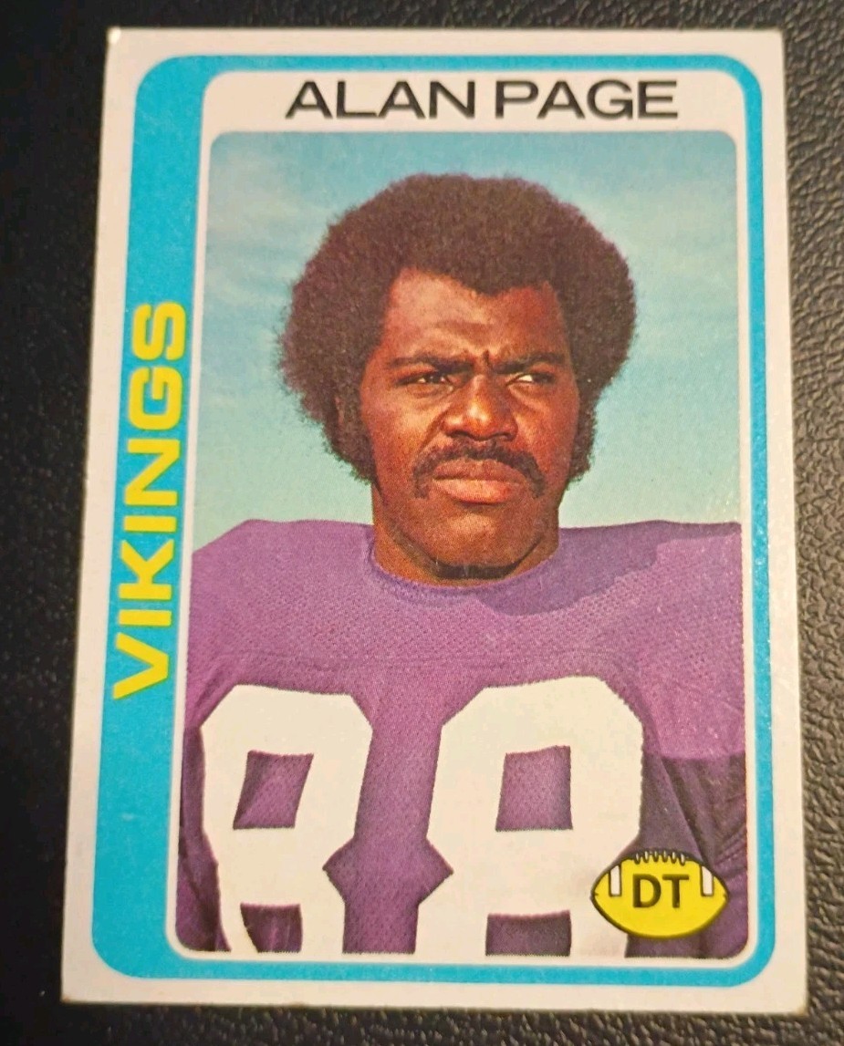 Alan Page #406 Football Cards 1978 Topps trading card — raw and PSA graded price guide