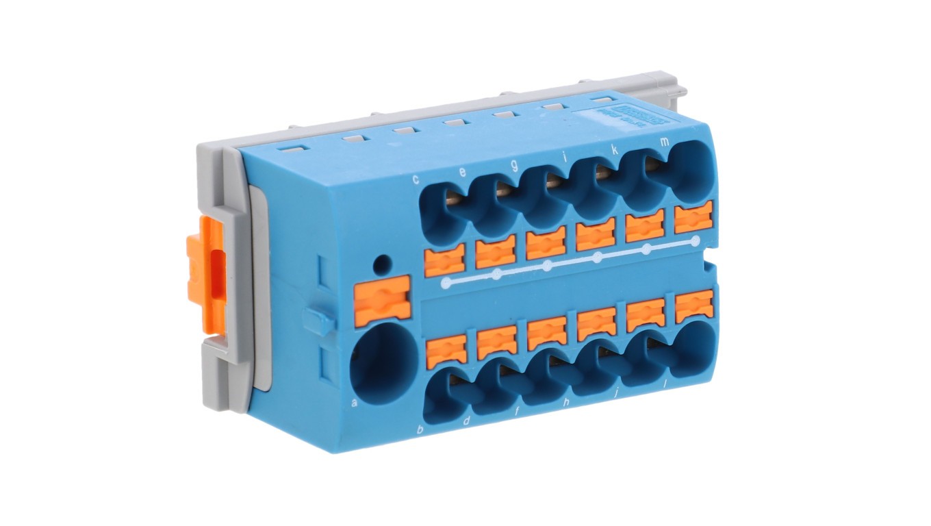 PTFIX Manifold Block 10/12x4-ns35 bu, Blue BEA 3273616
