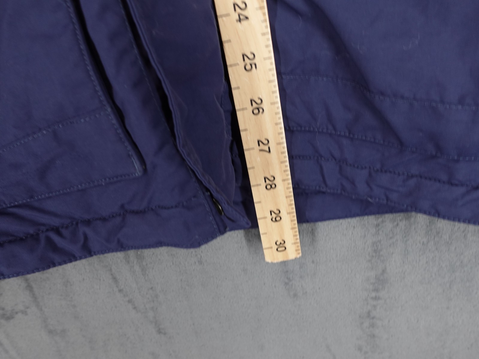 Patagonia Jacket Mens Medium Blue Isthmus Parka Sherpa Lined Outdoor Hiking Coat image 8