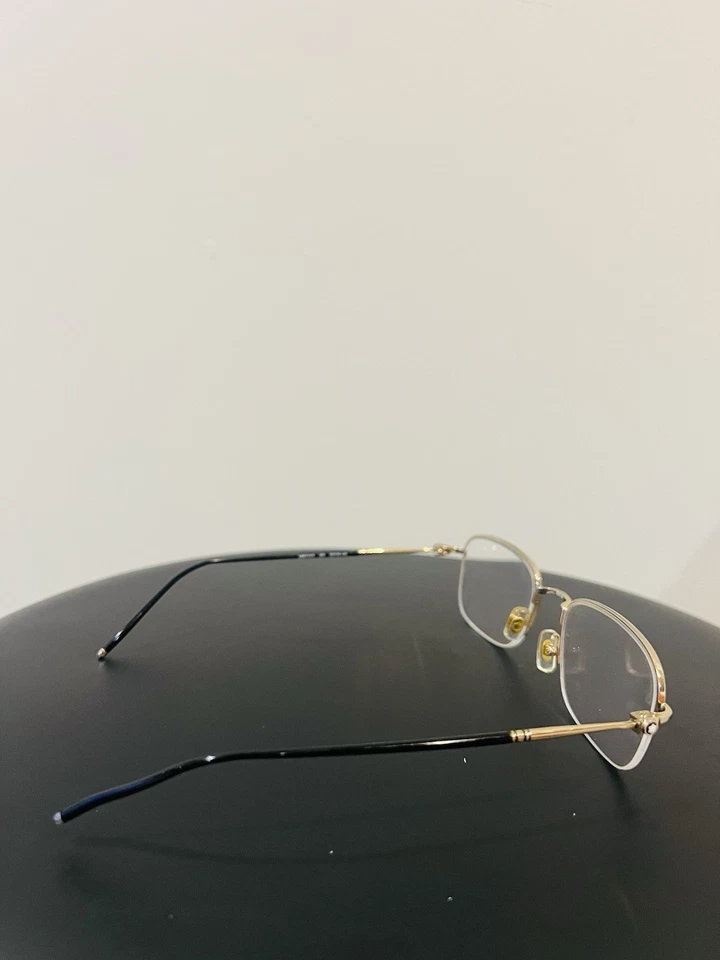 Lente cuadrada de rutenio 54 mm Montblanc MB01310 002 52029-145 para hombre Foto 3 de 4