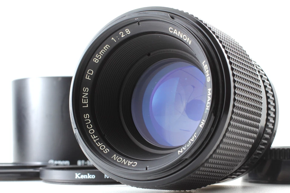 [ Near MINT w/ Hood ] Canon New FD NFD 85mm F/2.8 MF Lens FD Mount From JAPAN - Image 2 of 4