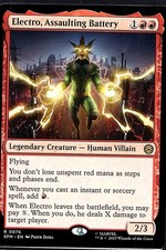 Electro, Assaulting Battery R Marvel's Spider-Man 76 NM Normal