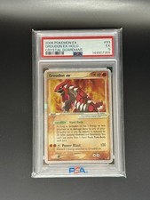 Pokémon TCG Groudon Ex Crystal Guardians Holo Ultra Rare 93/100 PSA 5 (2006) on eBay