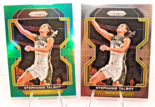 Stephanie Talbot 2022 GREEN PRIZM & base Seattle Storm WNBA NY Liberty