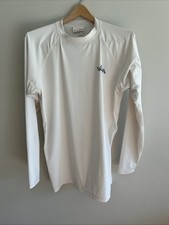 Wet Effect Men  s Water Rash Guard Long Sleeve White SZ XL