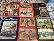 5 X IPM Catalogues Picture Postcards, by J H D Smith,Paperback 1982/3/5 /95 + 1