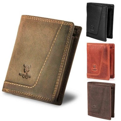 MATADOR Echt Leder Herren Geldbörse LUGO Portemonnaie Brieftasche RFID Klassisch