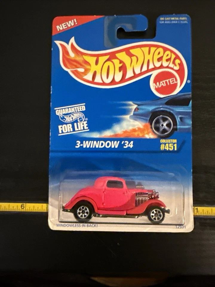 Lote de 5 Ford Hot Wheels 4 - 3 ventanas '34 y 1 '32.  Vintage.  Del 95 al 2000 Foto 4 de 4
