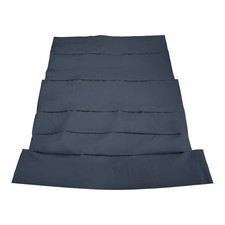 Ford Custom Headliner 1949-1952 2dr Sedan Black Medium Gray Saddle Light Gray