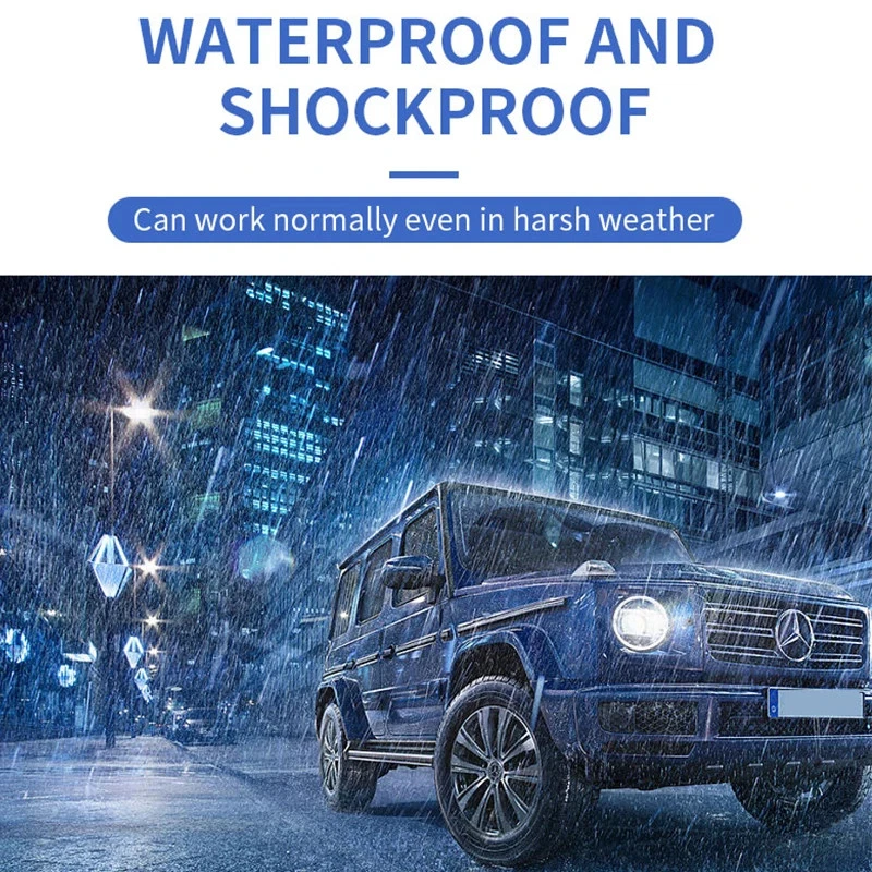 Car LED Digital screen Parking Sensor Kit Backlight Display with Switch 4 Sensor - Image 3 of 4