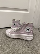 Size 6 - Converse Chuck Taylor All Star Lift Platform High Classic Amethyst W