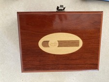 Cigar Box Humidor with Hygrometer