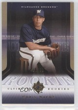 2004 Upper Deck Ultimate Collection Rookies Gold 11/50 Chris Saenz #139 9ap