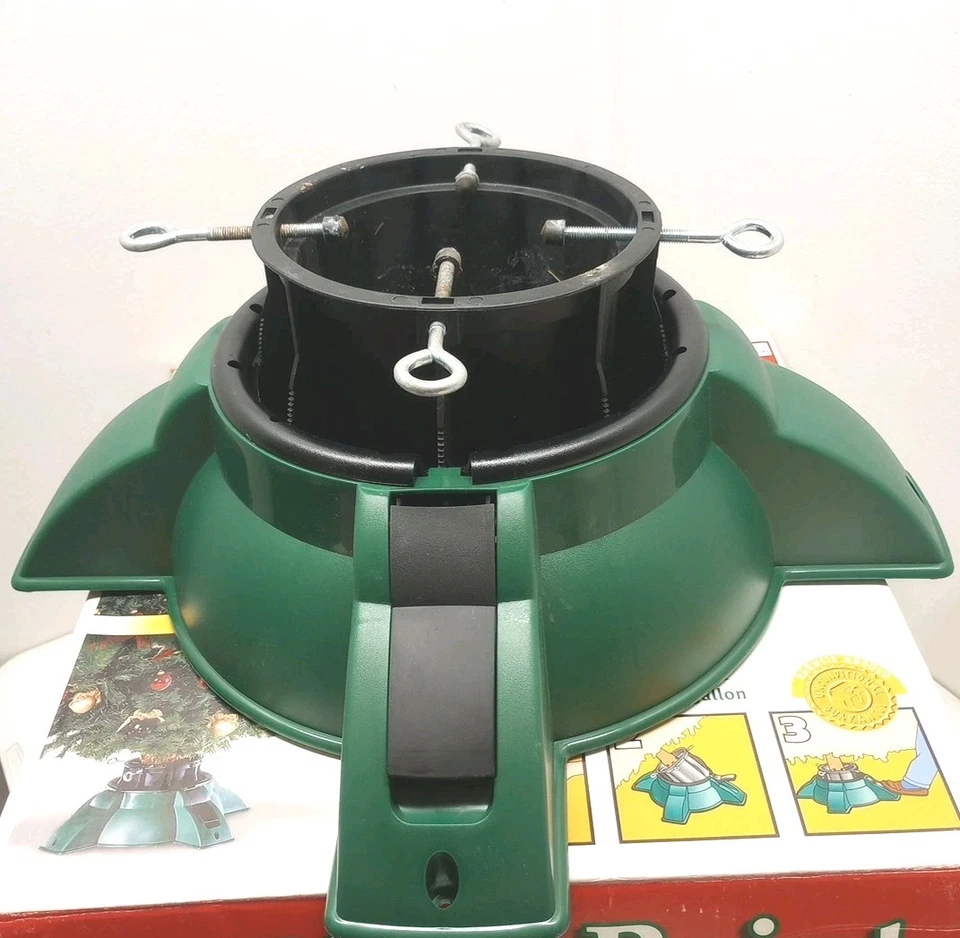 LITES UP Pivot Point Adjustable Swivel Christmas Tree Stand. 1 gallon H2O  - Image 3 of 4