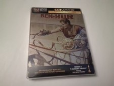 Ben-Hur Steelbook 4K UHD Blu-ray, NO DIGITAL, 1959, Charlton Heston MINT