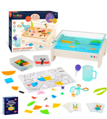 Battat Education Bright Explorer Educational Light Box Playset