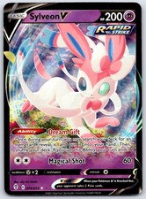 Sylveon V 074/203 Holo Ultra Rare Evolving Skies Pokemon Near Mint