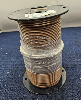Service Wire Co 12 AWG XHHW-2 Wire, 500 ft. Brown 1kV/600V E343742 XH12BN500