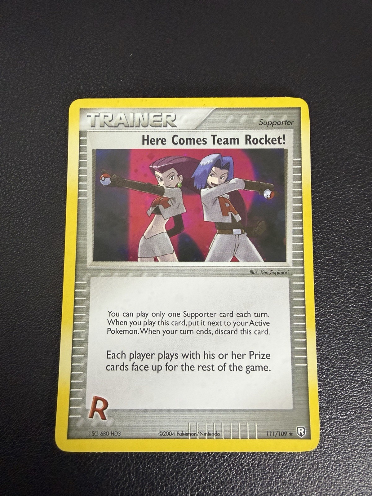 Pokémon TCG Here Comes Team Rocket! EX Team Rocket Returns 111 Secret Rate NM