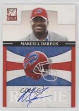 2011 Donruss Elite Rookies NFL Team Logo Signatures Marcell Dareus #13 Auto 7eo