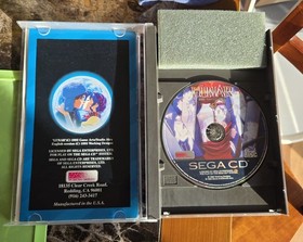 Lunar: The Silver Star Sega CD - Complete CIB SUPER CLEAN!