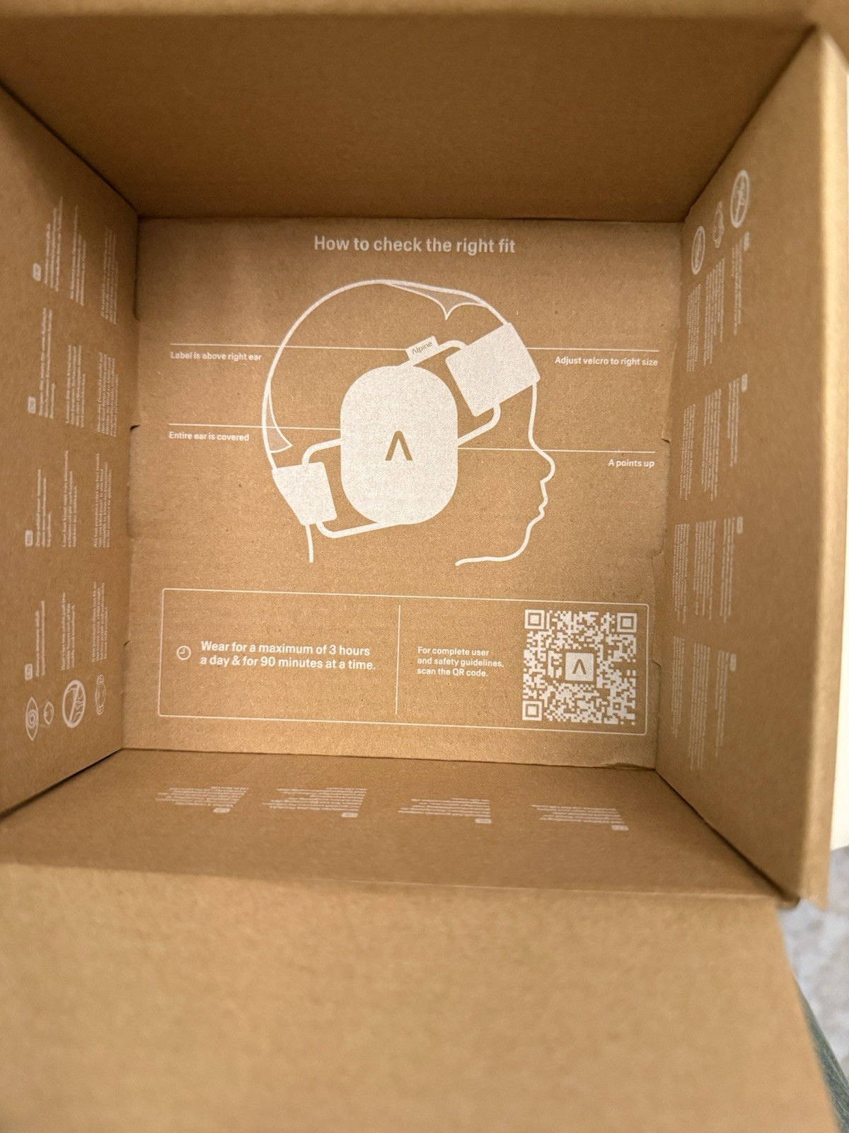 Alpine Muffy Baby Toddler Ear Noise Protection Small NRR 18 SNR 23db 3-48 Month