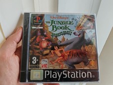 Image of Walt Disney's The Jungle Book Rhythm n' Groove PS1 Factory Sealed Black rare