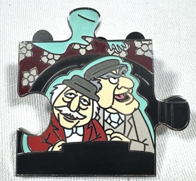 2024 DISNEY HAUNTED MANSION MUPPETS MYSTERY PUZZLE LE 700 PIN STATLER WALDORF