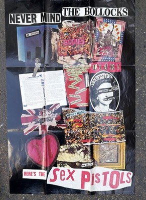 Nevermind the Bollocks Here's the Sex Pistols Original LP Promo