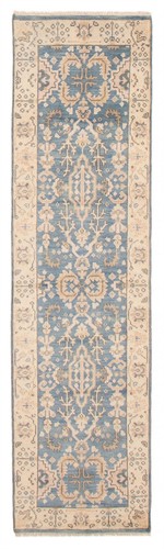 Vintage Hand-knotted Runner Rug 2'6" x 9'7" Traditional Wool Carpet