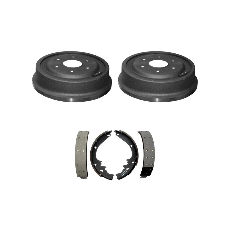 Kit de tambores de freno traseros y zapatas de freno para Jeep J10 1978-1986 - Raybestos Foto 4 de 4