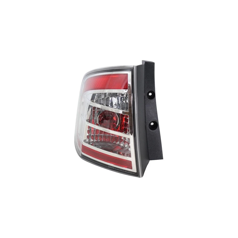 Juego de luces traseras halógenas para Ford Edge 2007-2010 lente transparente/roja con bombillas 2 piezas CAPA Foto 2 de 4