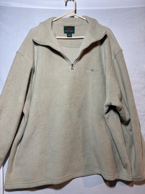 African Nature Company  Sabi Sabi Vintage Fleece 1/4 Zip Collared Sweater XXL