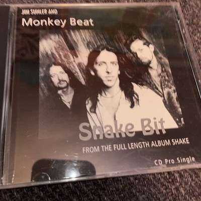Promo 1995 Cd Jim Suhler And Monkey Beat Snake Bit Pro Single 4.02