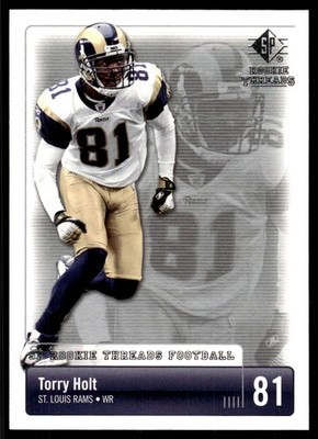 Torry Holt 2007 SP Rookie Threads #90 Rams NFL READ FREE SHIPPING AutographDen