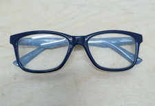 Blue Square Frame Prescription Eyeglasses Tg0...
