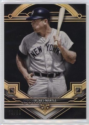 2024 Topps Triple Threads Onyx 13/50 Mickey Mantle #7 HOF 0e3u