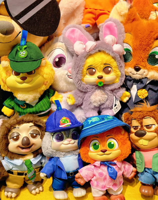 MINISO Disney Zootopia Residents Series Plush Pendant Confirmed